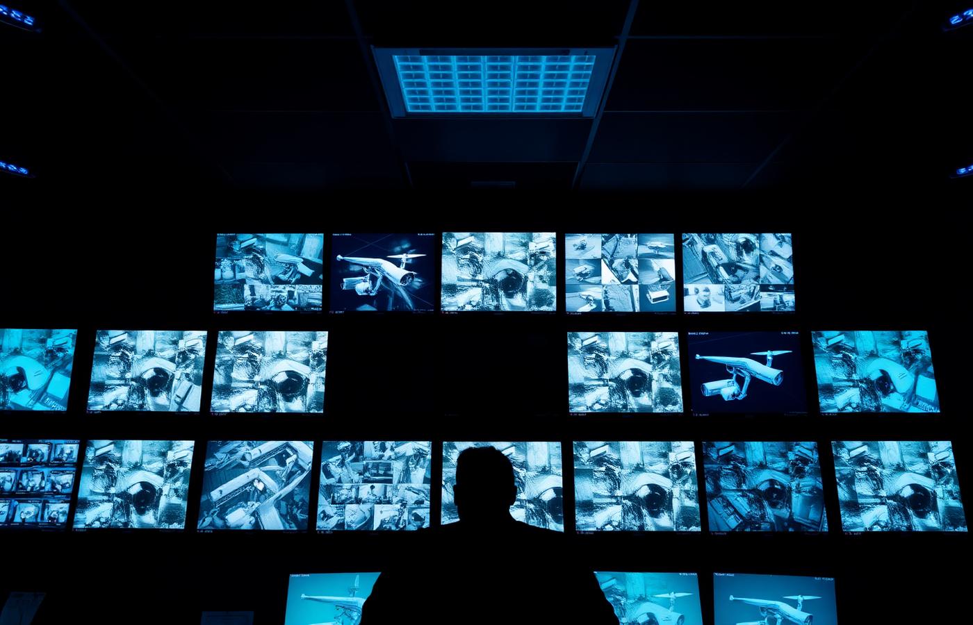 24/7 CCTV monitoring control room